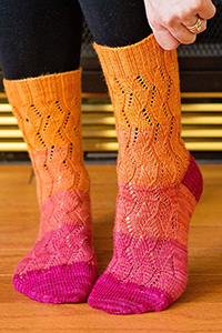  SweetGeorgia PDF Patterns - Taffy Toes - PDF DOWNLOAD