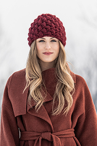 Blue Sky Fibers Traveler's Series Patterns - Berry Hat - PDF DOWNLOAD