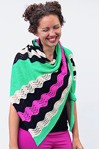 Stephanie Lotven PDF Patterns - Escalation Shawl - PDF DOWNLOAD