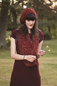  Malabrigo Book 12: Elements - Brasa Hat & Scarf - PDF DOWNLOAD