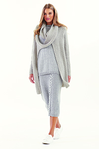 Rowan Mode Collection One: PDF Patterns - 006 Cabled Skirt - PDF DOWNLOAD