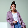 Rowan Mode at Rowan: Big Wool Textures Patterns - Haze - PDF DOWNLOAD
