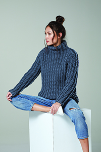 Rowan Mode at Rowan: Big Wool Textures - Moon - PDF DOWNLOAD