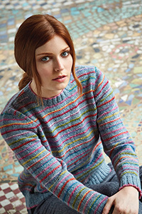 Rowan Kaffe Fassett's Winter Vintage - PDF Patterns - Colours in the Mist Sweater - PDF DOWNLOAD