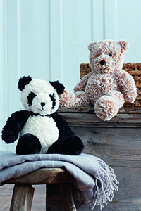 Sirdar Alpine Patterns - Panda and Teddy Bear - PDF DOWNLOAD