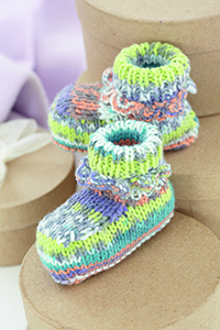 Sirdar Snuggly Sirdar Snuggly Baby Crofter DK Patterns - 4514 Baby Booties - PDF DOWNLOAD