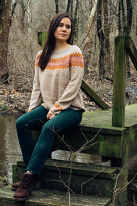 Manos Del Uruguay Yesica Collection Patterns - Yesica Fairisle Pullover - PDF DOWNLOAD