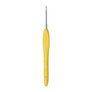 Clover Amour Crochet Hooks- Aluminum - Size C (2.75mm) Yellow