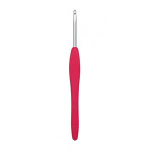 Clover Amour Crochet Hooks- Aluminum - Size F (3.75mm) Pink