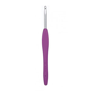 Clover Amour Crochet Hooks- Aluminum - Size G (4.0mm) Purple