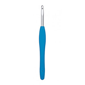 Clover Amour Crochet Hooks- Aluminum - Size H (5.0mm) Blue