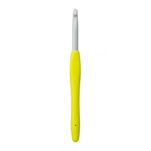 Clover Amour Crochet Hooks- Aluminum - Size 7mm Neon Yellow