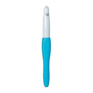 Clover Amour Crochet Hooks- Aluminum - Size PQ (15mm) Blue