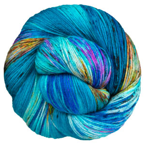 Hedgehog Fibres Sock - Deep End