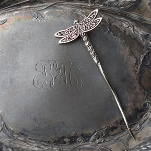Jul Shawl Pins and Sticks - Dragonfly Shawl Stick