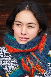 Rowan Arne and Carlos New Nordic PDF Patterns - Dreng Scarf - PDF PATTERN