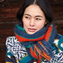 Rowan Arne and Carlos New Nordic PDF Patterns - Dreng Scarf - PDF PATTERN