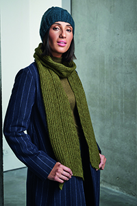 Rowan My London PDF Patterns - Lauderdale Scarf - PDF DOWNLOAD