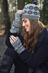 Rowan Carousel by Martin Storey PDF Patterns - Lattice Armwarmers - PDF PATTERN