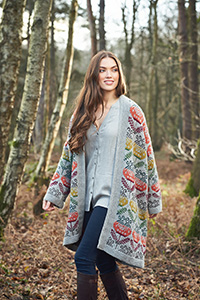  Rowan Carousel by Martin Storey PDF Patterns - Moonflower Coat - PDF PATTERN