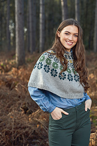  Rowan Carousel by Martin Storey PDF Patterns - Solar Poncho - PDF PATTERN