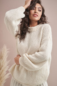 Rowan Mode at Rowan Collection 3 - PDF Patterns - 010 Crew Neck Sweater Mode by Rowan 3 - PDF PATTERN