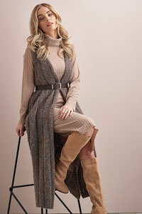 Rowan Mode at Rowan Collection 3 - PDF Patterns - 009 Sleeveless Jacket Mode by Rowan 3 - PDF PATTERN