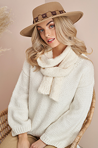 Rowan MODE at Rowan - Soft Boucle & Merino Aria - Soft Boucle Scarf - PDF DOWNLOAD