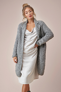 Rowan MODE at Rowan - Soft Boucle & Merino Aria - Teddy Cardigan - PDF DOWNLOAD