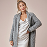 Rowan MODE at Rowan - Soft Boucle & Merino Aria Patterns - Teddy Cardigan - PDF DOWNLOAD