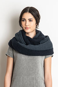 Blue Sky Fibers Traveler's Series Patterns - Harris Wrap - PDF DOWNLOAD