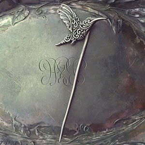 Jul Shawl Pins and Sticks - Filigree Hummingbird Shawl Stick
