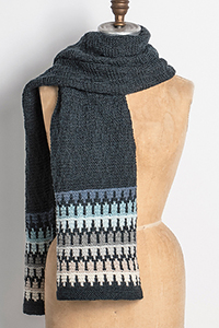 Blue Sky Fibers Traveler's Series Patterns - Ephraim Wrap - PDF DOWNLOAD