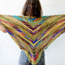 Urth Yarns Uneek Fingering and Malabrigo Sock Butterfly/Papillon Shawl Kit